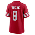 Custom #8 Scarlet SF Football Shirt Top