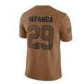 Custom #29 Brown 2023 SF Football Shirt Top
