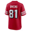 Custom #81 Scarlet SF Football Shirt Top
