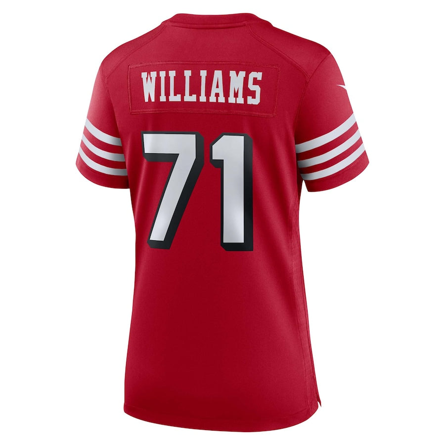 Custom #71 Scarlet SF Football Shirt Top