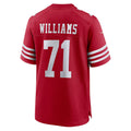 Custom #71 Scarlet SF Football Shirt Top