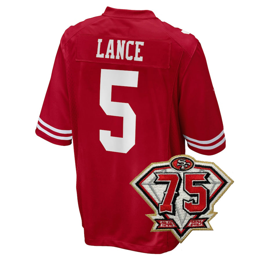 Custom #5 Black SF Football Shirt Top