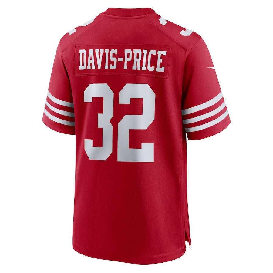 Custom #32 Scarlet SF Football Shirt Top