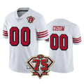 Custom White SF Football Shirt Top