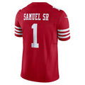Custom #1 Scarlet SF Football Shirt Top