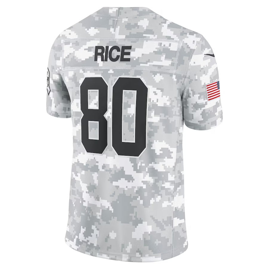 Custom #80 2024 SF Football Shirt Top