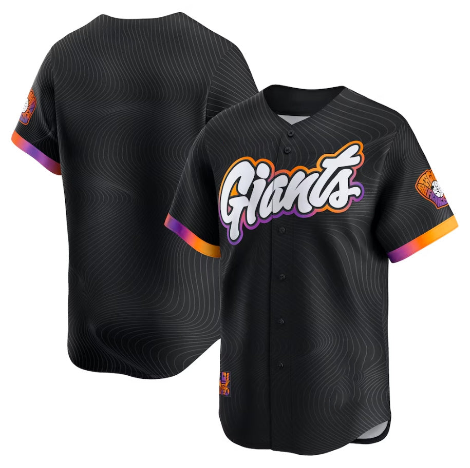 Custom 2025 City Connect SF Baseball Shirt Top