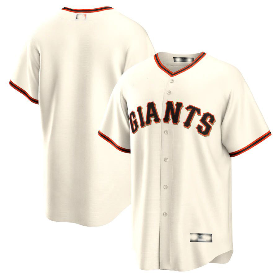 Custom Cream SF Baseball Shirt Top