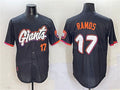 Custom #17 2025 City Connect SF Baseball Shirt Top