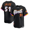 Custom #51 Black 2025 City Connect SF Baseball Shirt Top