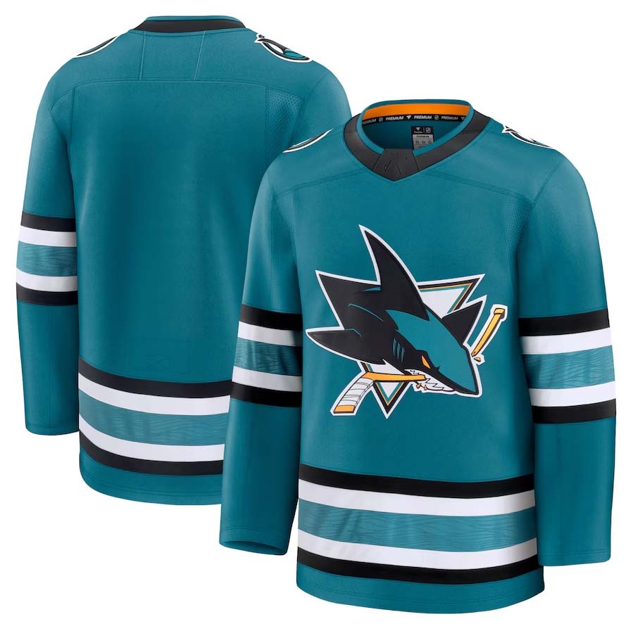 Custom Teal SJS Hockey Shirt Top
