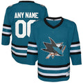 Custom Teal SJS Hockey Shirt Top