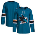 Custom #22 Teal 2021 SJS Hockey Shirt Top
