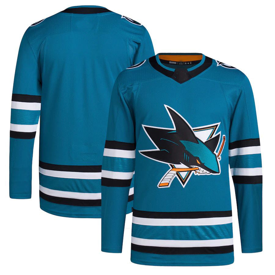 Custom Teal SJS Hockey Shirt Top