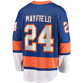 Custom #24 NYI Hockey Shirt Top