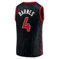 Custom #4 Black TOR Basketball Shirt Top