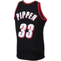 Custom #33 Black 1999 POR Basketball Shirt Top