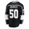 Custom #50 Black LAK Hockey Shirt Top