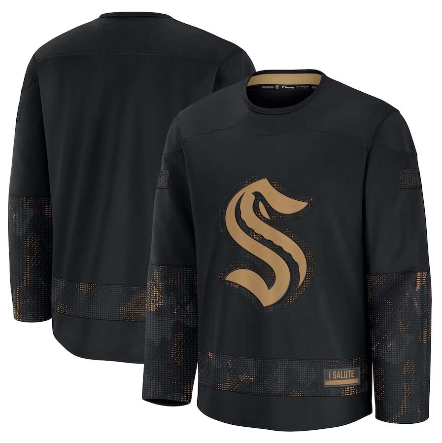 Custom Black 2024 SEA Hockey Shirt Top
