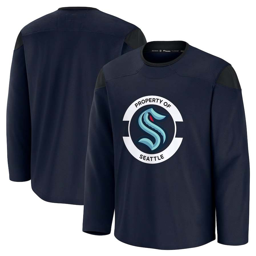 Custom Blue SEA Hockey Shirt Top