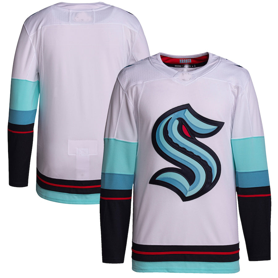 Custom White SEA Hockey Shirt Top