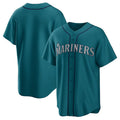Custom Aqua SEA Baseball Shirt Top