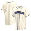 Custom Cream SEA Baseball Shirt Top