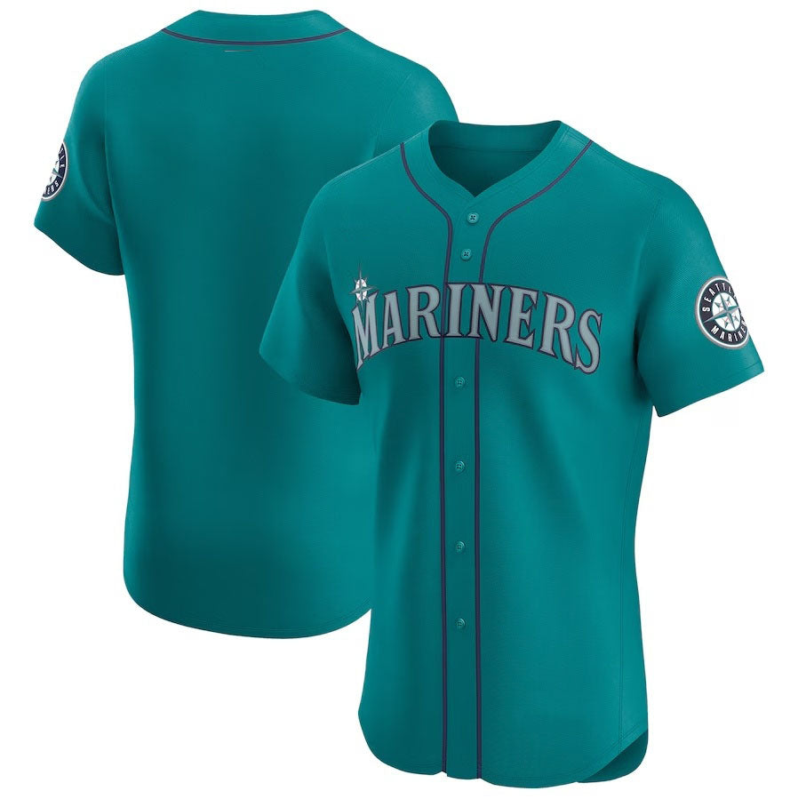Custom Aqua SEA Baseball Shirt Top