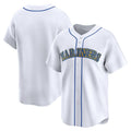 Custom White SEA Baseball Shirt Top