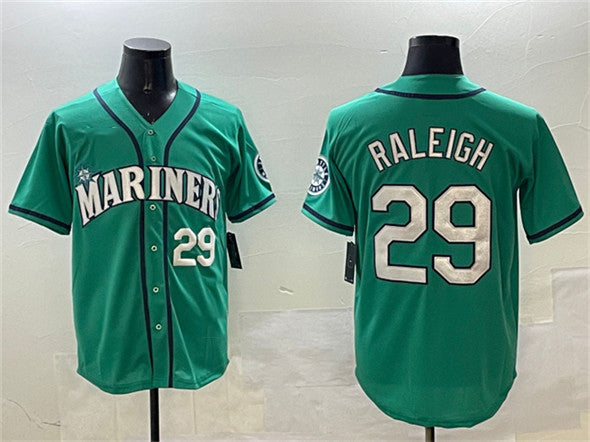 Custom #29 Aqua SEA Baseball Shirt Top