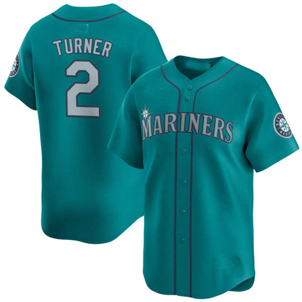 Custom #2 Aqua SEA Baseball Shirt Top