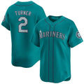 Custom #2 Aqua SEA Baseball Shirt Top