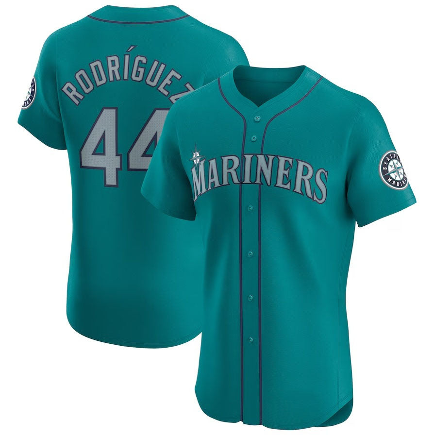 Custom #44 Aqua SEA Baseball Shirt Top