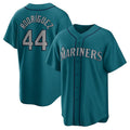 Custom #44 Aqua SEA Baseball Shirt Top