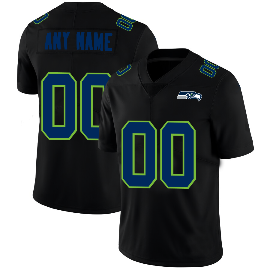 Custom Black SEA Football Shirt Top