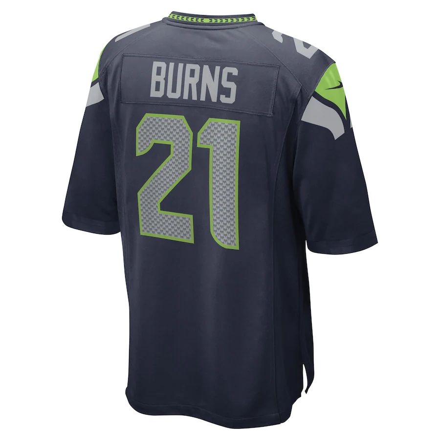 Custom #21 Navy SEA Football Shirt Top