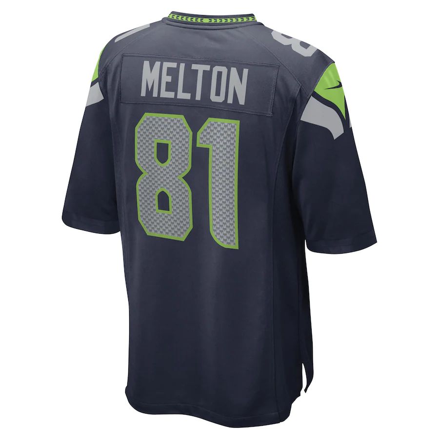 Custom #81 Navy SEA Football Shirt Top