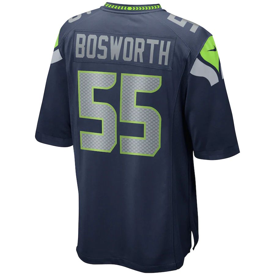 Custom #55 Navy SEA Football Shirt Top