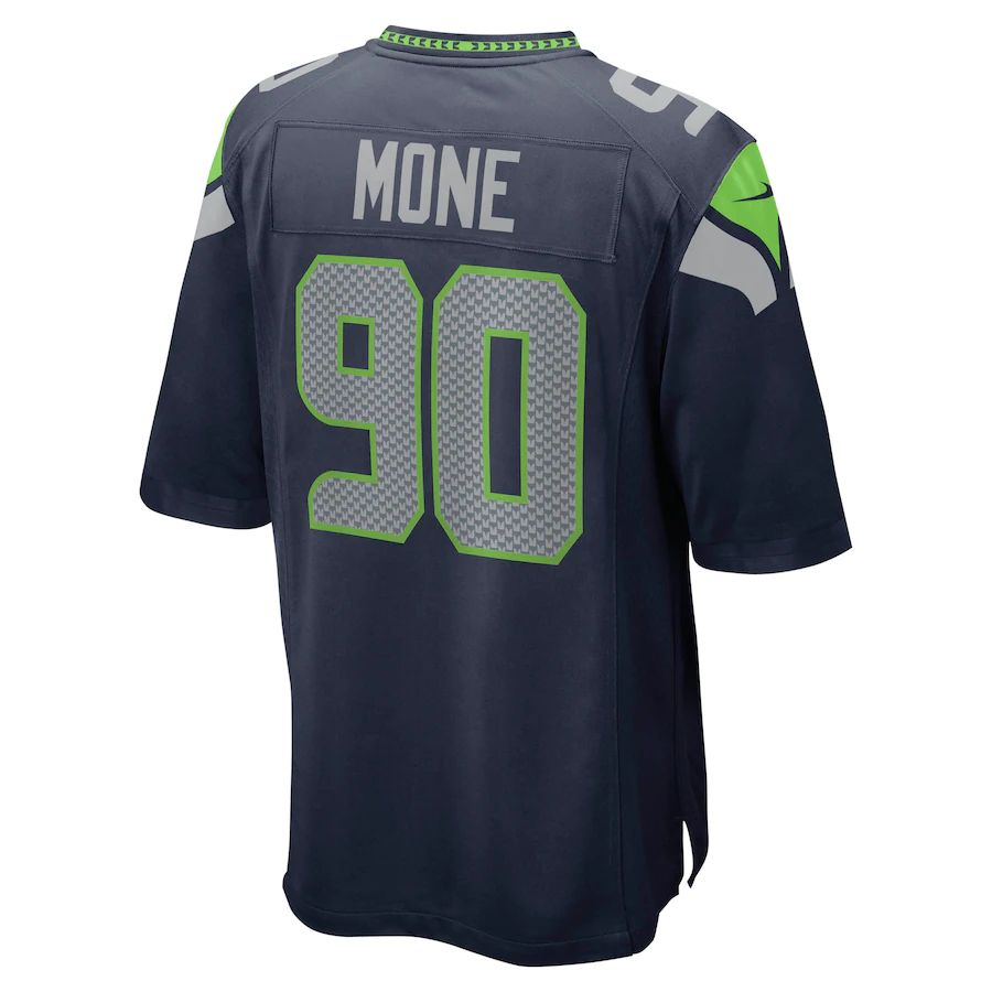 Custom #90 Navy SEA Football Shirt Top