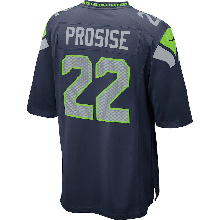 Custom #22 Navy SEA Football Shirt Top