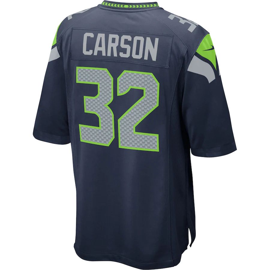 Custom #32 Navy SEA Football Shirt Top