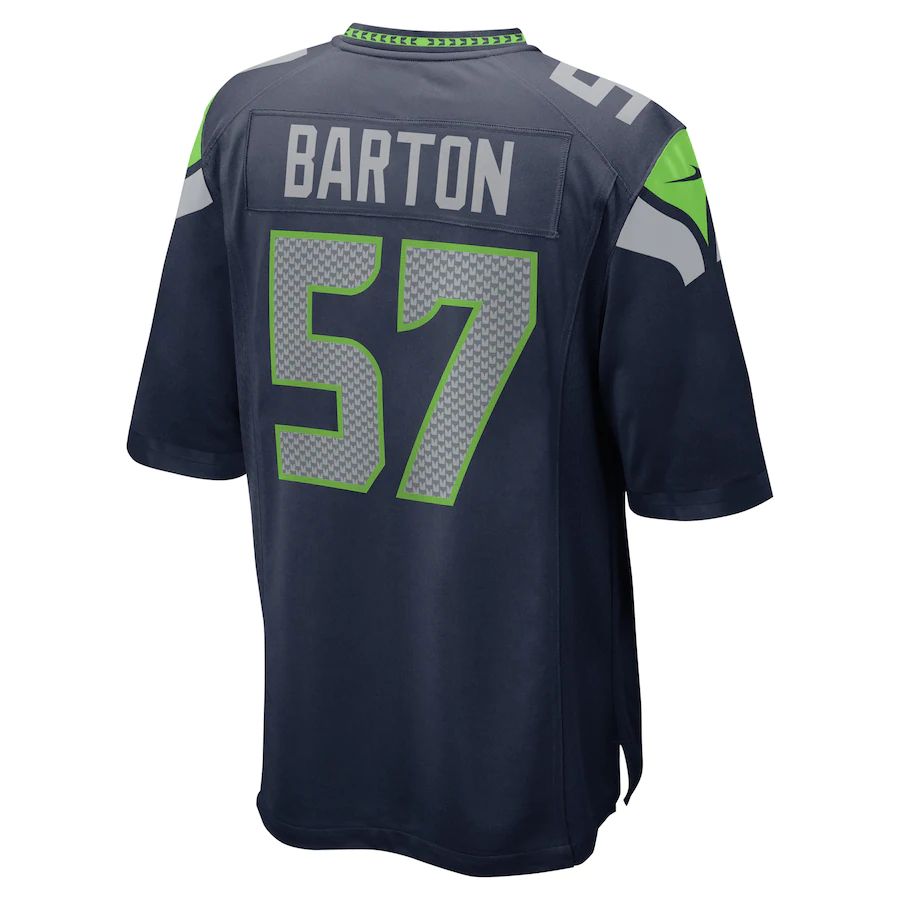 Custom #57 Navy SEA Football Shirt Top