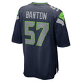 Custom #57 Navy SEA Football Shirt Top