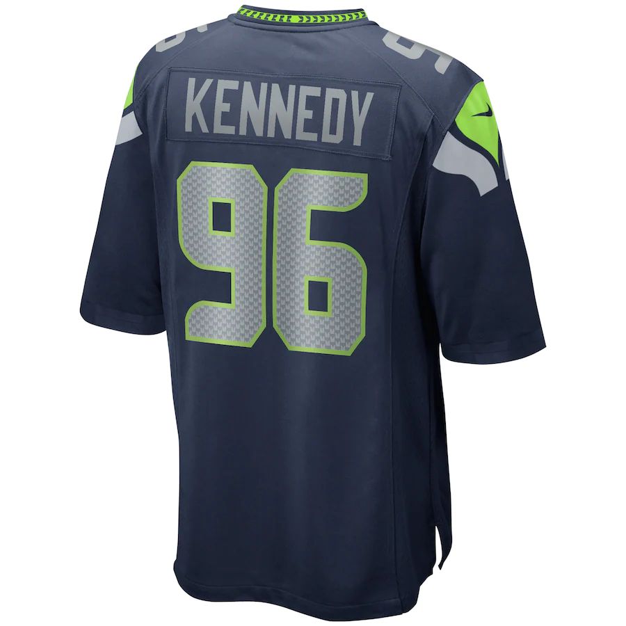 Custom #96 Navy SEA Football Shirt Top