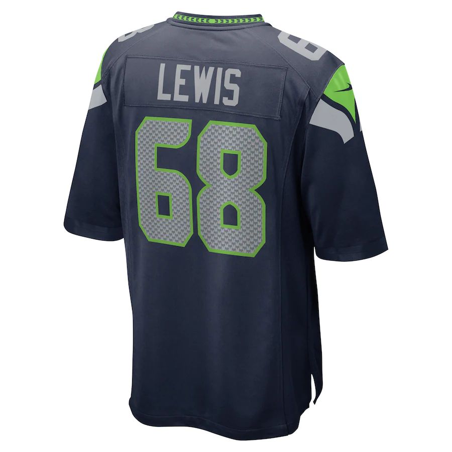 Custom #68 Navy SEA Football Shirt Top