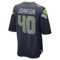 Custom #40 Navy SEA Football Shirt Top