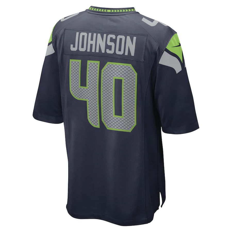 Custom #40 Navy SEA Football Shirt Top