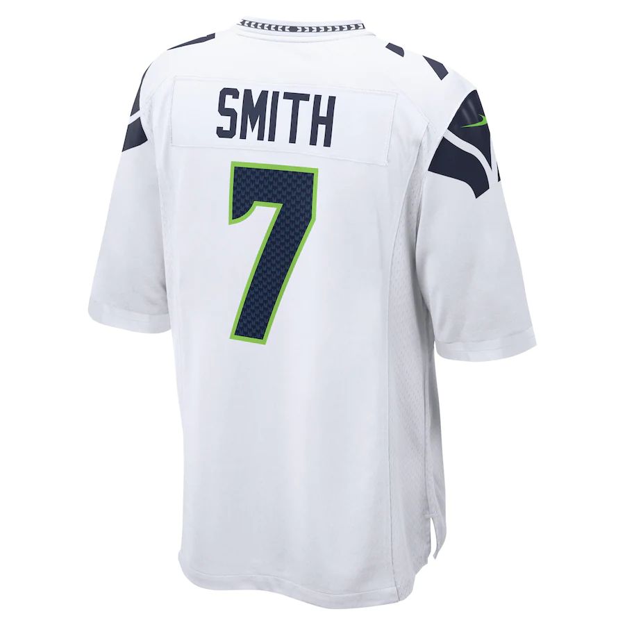 Custom #7 White SEA Football Shirt Top