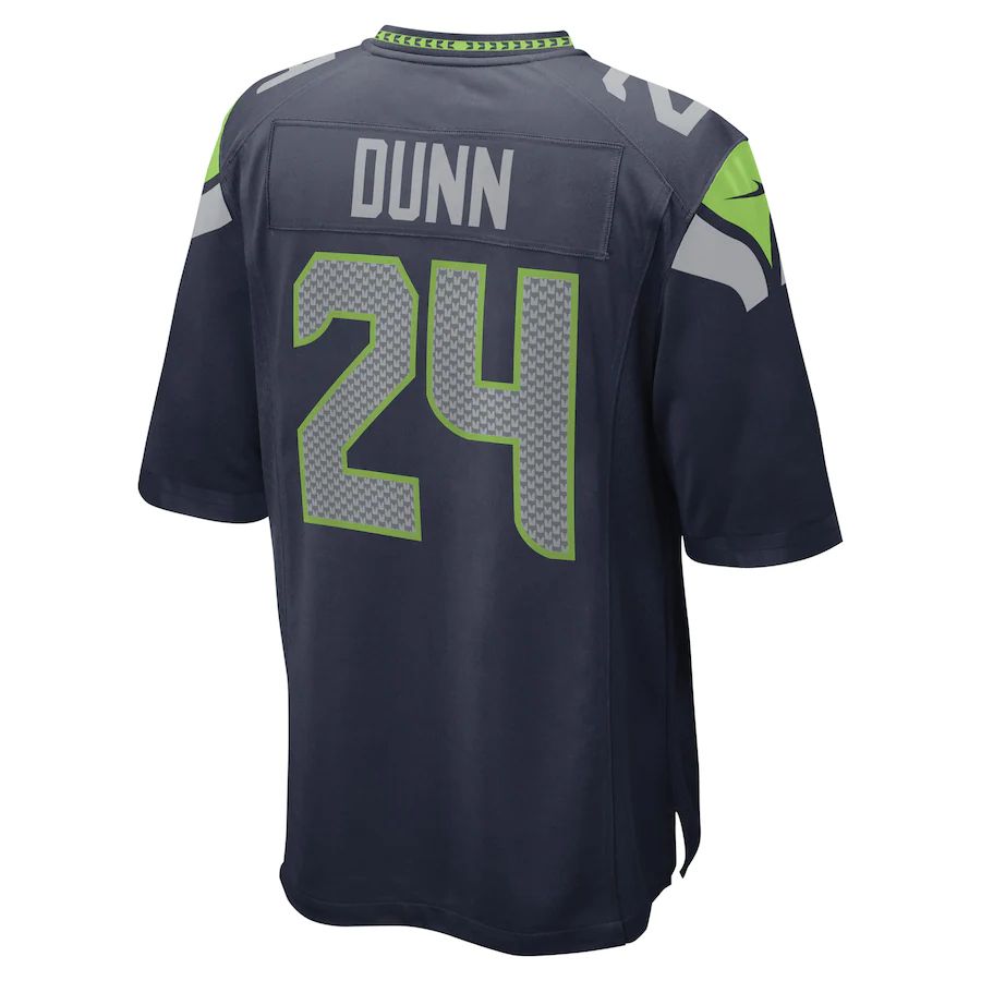 Custom #24 Navy SEA Football Shirt Top