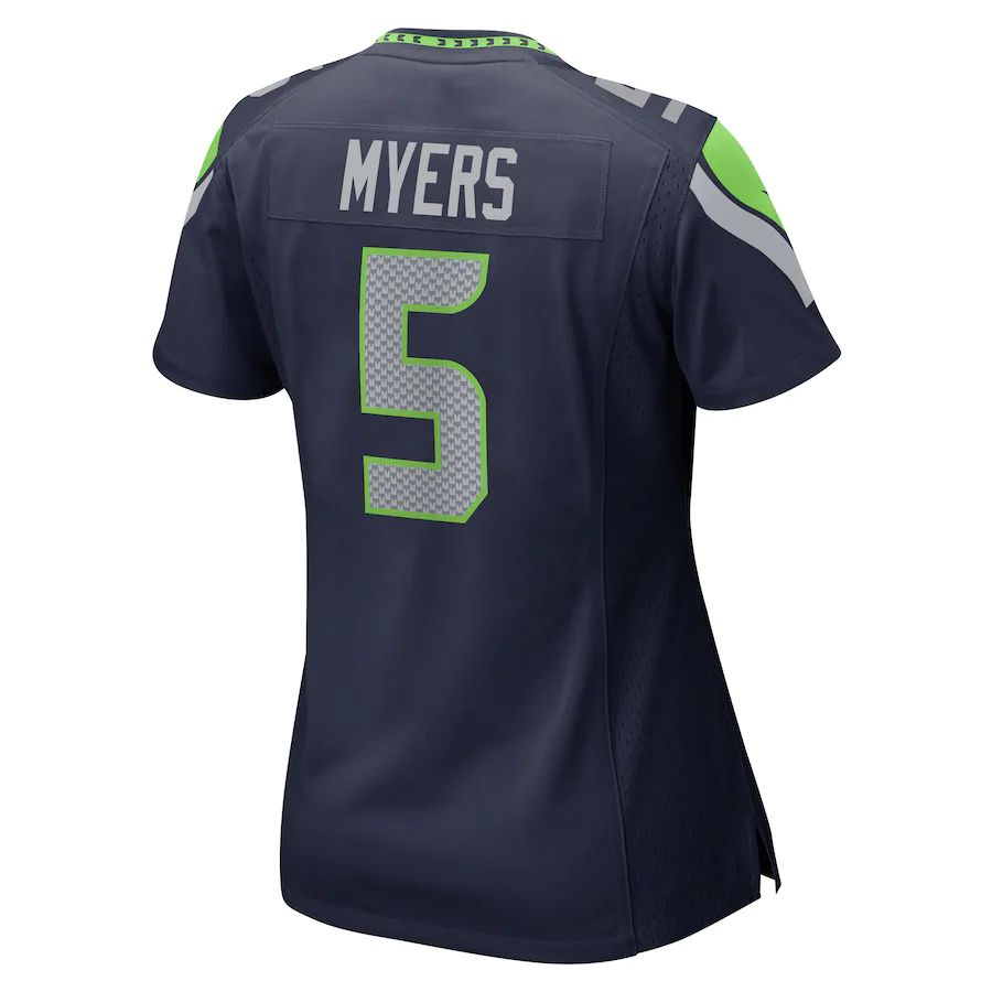 Custom #5 Navy SEA Football Shirt Top